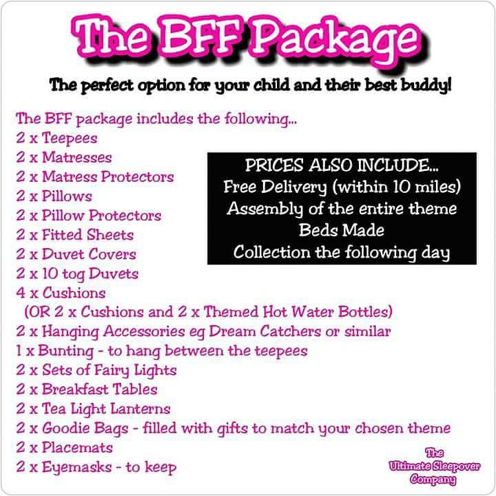 The BFF package is currently available in our Unicorn dreams theme.